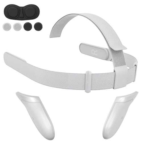 Image of Battery Covers& Head Strap for 0culus Quest 2 /Meta Quest 2 Vr Headset