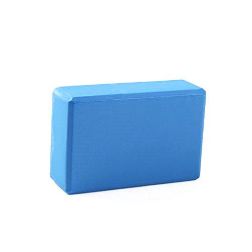 Lorjoyx Eva Yoga Mattoni del Blocchetto Esercizio ad Alta densità della Gomma Piuma di Yoga Pilates per Home Gym Yoga Studio