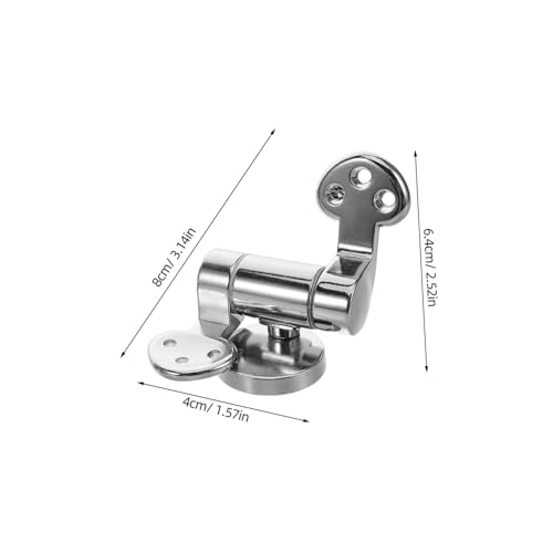 Remplacement de charnières pour abattant WC Gatuida avec fixations métalliques - 3
