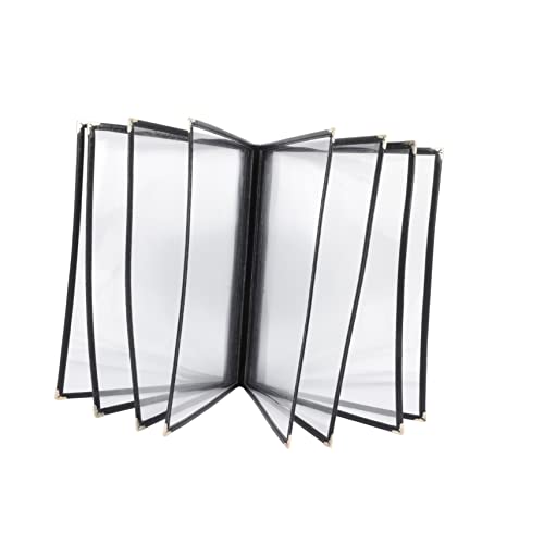 PRETYZOOM Restaurant Menu Covers Waterproof Menu Protectors Recipe Book Cover Small Binder Material