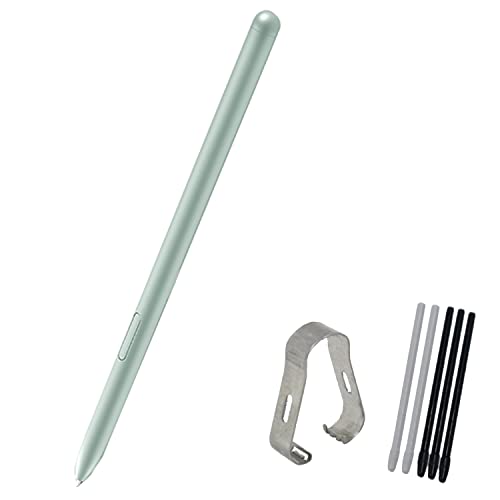 Image of Tab S7 Fe Pen Replacement Pointer Stylus Pen For Samsung Galaxy Tab S7,Tab S7+ Plus,Tab S7 Fe S Pen(Without Bluetooth)Stylus With Tips /Nibs(Green)