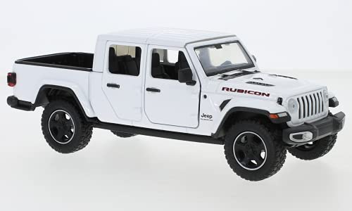 Motormax 79368 Jeep Gladiator Rubicon, bianco