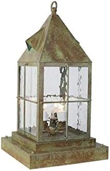 Lancaster Lantern 10" Wide Exterior Pier Light