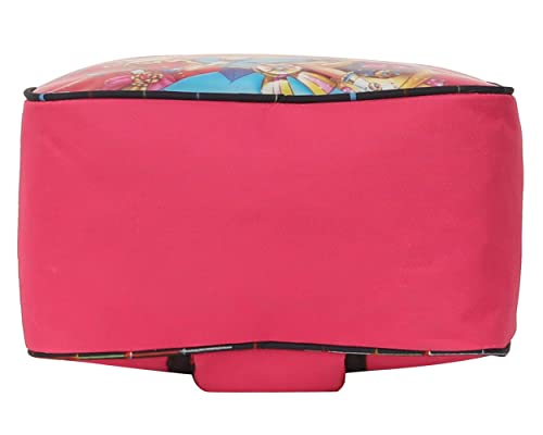 Image of STRONG LIFE Polyester Tiffin Picnic Work School Office Lunch Bag for Kids with Bottle Holder (Pink)