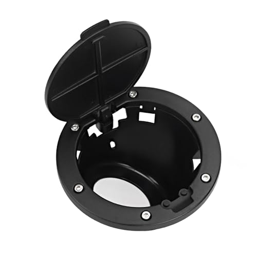 Couvercle réservoir carburant ABS noir plastique de remplacement 2007-2017