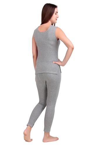 Image of HAP Women's Quilted Thermal Set : Sleeveless Top + Trouser