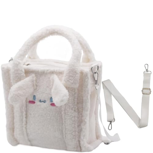 Bolso de peluche Shuyun anime para mujer con cremallera