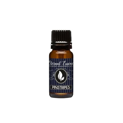 Image of Eternal Essence Oils Pinstripes 10ml Fragrance Oil - Mint Leaves, Grapefruit, Cardamom & Amber Woods - Cool, Clean, Musk-Infused Scent with Magnetic Spice