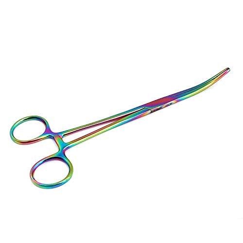 Precise Canada: Multi Color Rainbow Pean Hemostat Forceps 8