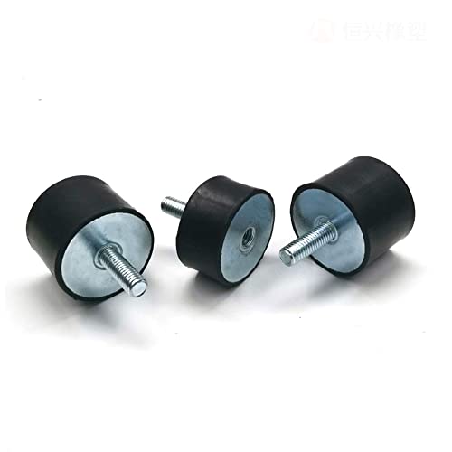 Tool parts for Machine 1pcs M8x23mm Rubber Shock Mounts Dia 25mm 30mm 40mm Rubber Metal Anti Vibration Bobbin Isolator Damper Type VD - ( Spec: M8x23mm - 40x40mm )