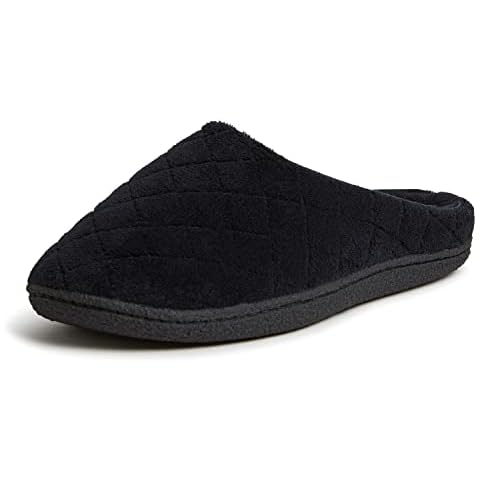 Dearfoams Women's Leslie Quilted Clog Slipper Cover