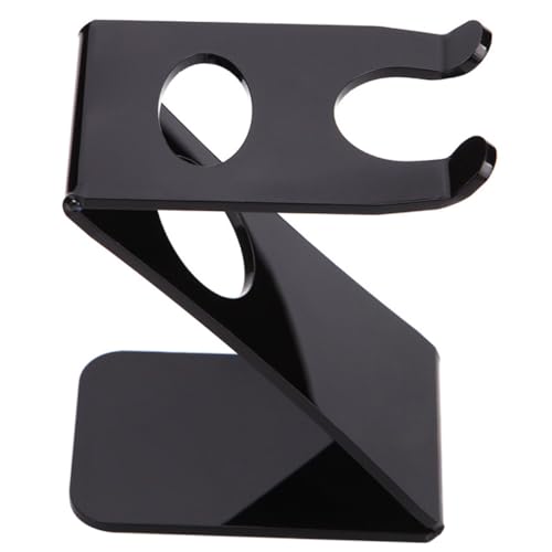 Beatifufu Shaped Shaving Brush Stand Holder for Men Durable Organizer for Razors Brushes for Home Salon Travel Present for Father Day Birthdays