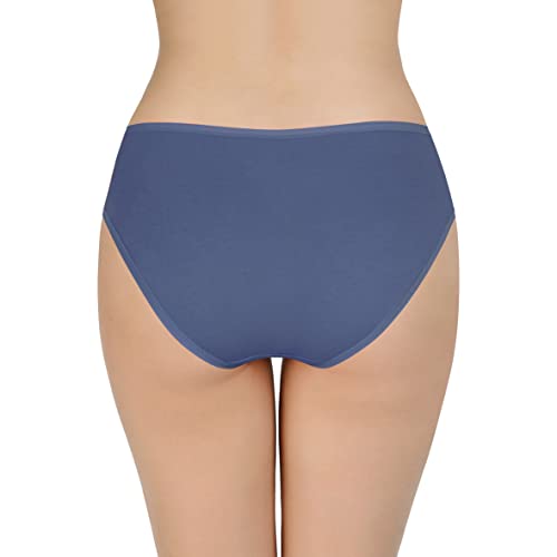 Image of Amante Solid Low Rise Cotton Bikini Panty Pack(Pack of 3)