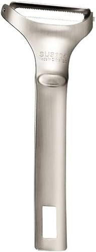 ARFUKA Pelador de verduras pelador de patatas y verduras para frutas y zanahorias pelador de patatas pelador de acero inoxidable con mango cómodo