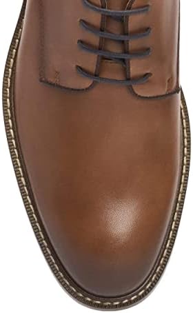 Vince Camuto Men's Lyre Dress Shoe Oxford, Cognac/Brown, 10.5 | Image 6