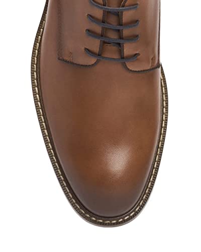 Vince Camuto Men's Lyre Dress Shoe Oxford, Cognac/Brown, 9 #TOP6