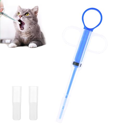 BinXiaoQin Tabletteneingeber Katze Dogs Pet Feeder Tablettengeber für Katzen Pill Assist Katze Tablettengeber Katze,Tabletteneingeber für...