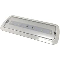 Barcelona Led Luz Emergencia LED 3W, 250 lúmenes. Permanente - No permanente. 3 Horas de Autonomía Blanco Frío 6500K. Instalación de Superficie y Empotrable. 3 horas de autonomía.