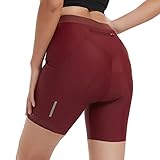 NOOYME Womens Bike Shorts for Cycling with 3D Padded Pink Ride Women Cycling Shorts