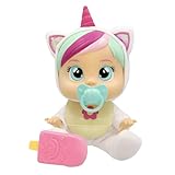 CRY BABIES LOVING CARE LENA Bambola Loving Care Lena, Piange Lacrime Vere, Pigiama Morbido e Include 3 Accessori Bambine/i dai 3 anni in su