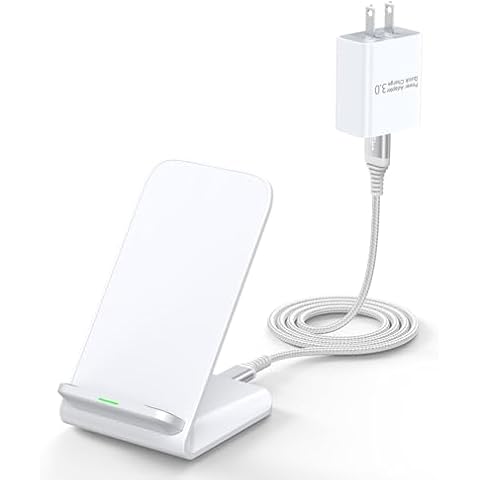 Pixel Wireless Charger for Google Pixel 9 Pro XL 8a 8 Pro 7a 7 Pro 6 Pro 5 4XL 3XL, 15W Android Wireless Charger Samsung Fast Charging Stand for Samsung Galaxy S24 FE S23 Ultra S22 S21 S20, iPhone 16 Cover