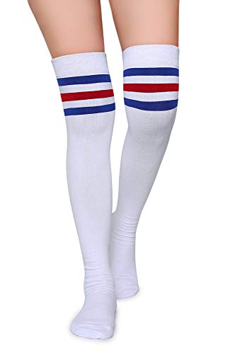 Leotruny Thigh High Socks for Women: Suitable for Cosplay Daily Wear - Cotton Knee High Socks2