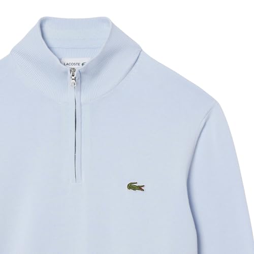 Image of Lacoste Men's Cotton Quarter Zip Sweater