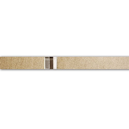 Preisvergleich Produktbild Keramik Bordüre Teros Glas Metall Mix Beige