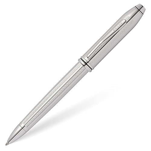 Bolígrafo Cross Townsend Plateado Recargable Mediano