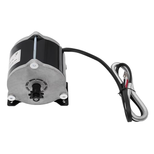Motor eléctrico de reducción de engranajes MY1018E-D, 36 V, 500 W, 1700 rpm, reductor de motor cepillado para bicicleta eléctrica, scooter, bicicletas, etc. (500 W, 36 V)