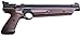 Crosman P1377BR American Classic Variable-Pump .177-Caliber Pellet Air Pistol, Brown