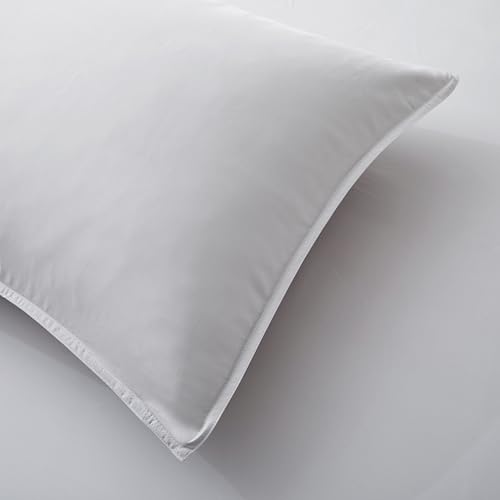Image of Luxury Bamboo Market | King Envelope Pillowcase Set | 100% Viscose Made from Bamboo | Organically Grown | Ultra Soft | Cooling | 2pcs [Dove Grey]