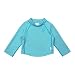i play. Baby Long Sleeve Rashguard Shirt, Aqua, 12 Months