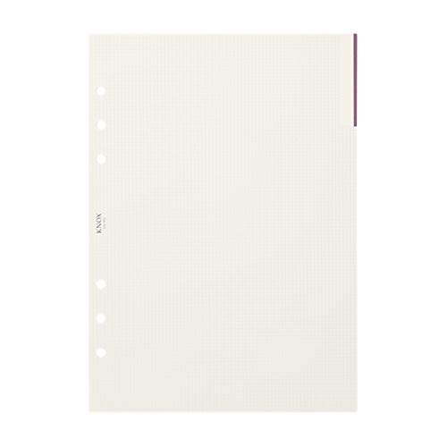 Knox 52476300 Personal Organizer, Refill, Memo, 0.08 Inch (2 Mm) Grid, Index Function, A5, 80 Sheets #TOP6