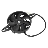 Ludom Ventola del radiatore per moto in plastica sottile, push-pull, raffreddamento elettrico, raffreddamento dell'olio e dell'acqua, ventola elettrica per 150cc, 200cc, 250cc, ATV, Quad Go