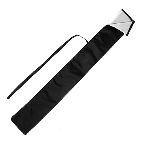 ARTSEWPLY Japanese Sword Bag Sword Case Black Bamboo Knife Suit White 135cm Sword Storage Pouch Lightweight Portable