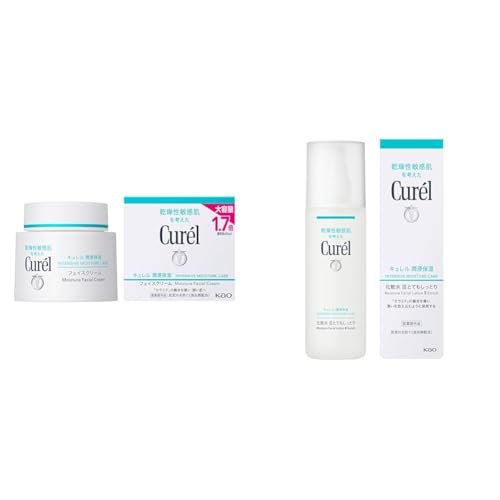【セット買い】キュレル 潤浸保湿 フェイスクリーム 70g【フェイスクリーム】 + 化粧水 III (とてもしっとり) 150ml