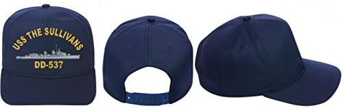 USS THE SULLIVANS DD-537 Direct Embroidered Cap..New