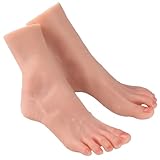 Processo di Fabbrificazione Unico: I piedi in silicone Yeefairy sono riprodotti e restaurati fedelmente utilizzando modelli clonati, creando texture cutanee chiare. Pittori esperti utilizzano tecniche di editing cromatico per ricreare dettagli minuziosi, risultando in transizioni naturali delle tonalità del piede