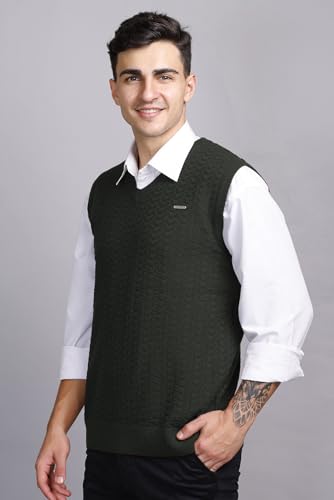 Image of GODFREY Half Sweater for Man Winter Pullover - Sleeveless Men Sweaters