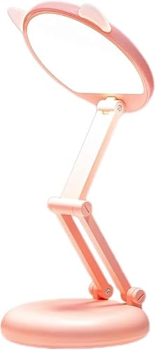 AZIEBAY デスクライト LED ライト 充電式(3600mAh 大容量電池) 折りたたみコンパクト 無階段調光/記憶機能 コードレス 間接照明目に優しい おしゃれ置き型 読書灯・テーブルランプ兼用 収納・携帯便利 ホワイトカラー