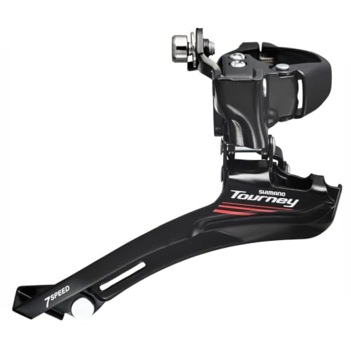 Shimano Umwerfer Tourney FD-A070 2x7-fach Schelle 34,9 mm, mit Adapter 31,8/28,6 mm, EFDA070AX1 – Ansicht 1