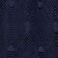 Calvin Klein Womens Lace Halter Midi Dress Navy 4 - Image 4