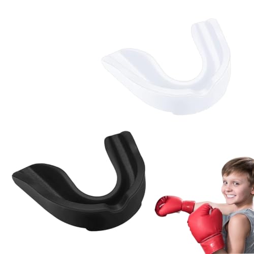 KYLOS Protector Bucal Niños 9-15 Años (2 Paquetes) - Protector De Dientes Para Boxeo, Rugby, Hockey