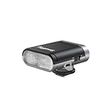 SmallRig RS20 Mini Camera Flash for Sony for Canon, GN12 Speedlight for Camera with 2000mAh Battery OLED Screen, 500 Full-Power Flashes/1.8s Recycle/6500K, A/M Mode 8-Level 1/1-1/128 -(Silver) 5818