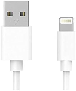 Foxsun AM001006 iPhone Charging Cable 6.6 FT/2M Lightning Cable for iPhone 7/7Plus/6/6Plus/6S/6S Plus/5/5S/5C/SE, iPad Pro/Air/Mini (White)