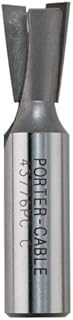 PORTER-CABLE Router Bit, 7 Degree, Carbide-Tipped, Dovetail, 17/32-Inch (43776PC)
