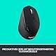 Logitech M720 Triathlon Multi-Device Kabellose Maus, Bluetooth, USB-Unifying-Empfänger, 1000 DPI, 6 programmierbare Tasten, 2-Jahres-Batterie, Für Laptop, PC, Mac, iPadOS - Grau