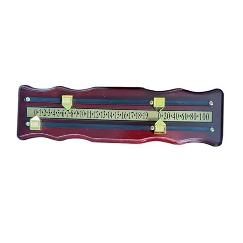 Tableau de score shuffleboard bois compteur points billard accessoire snooker mural - 7