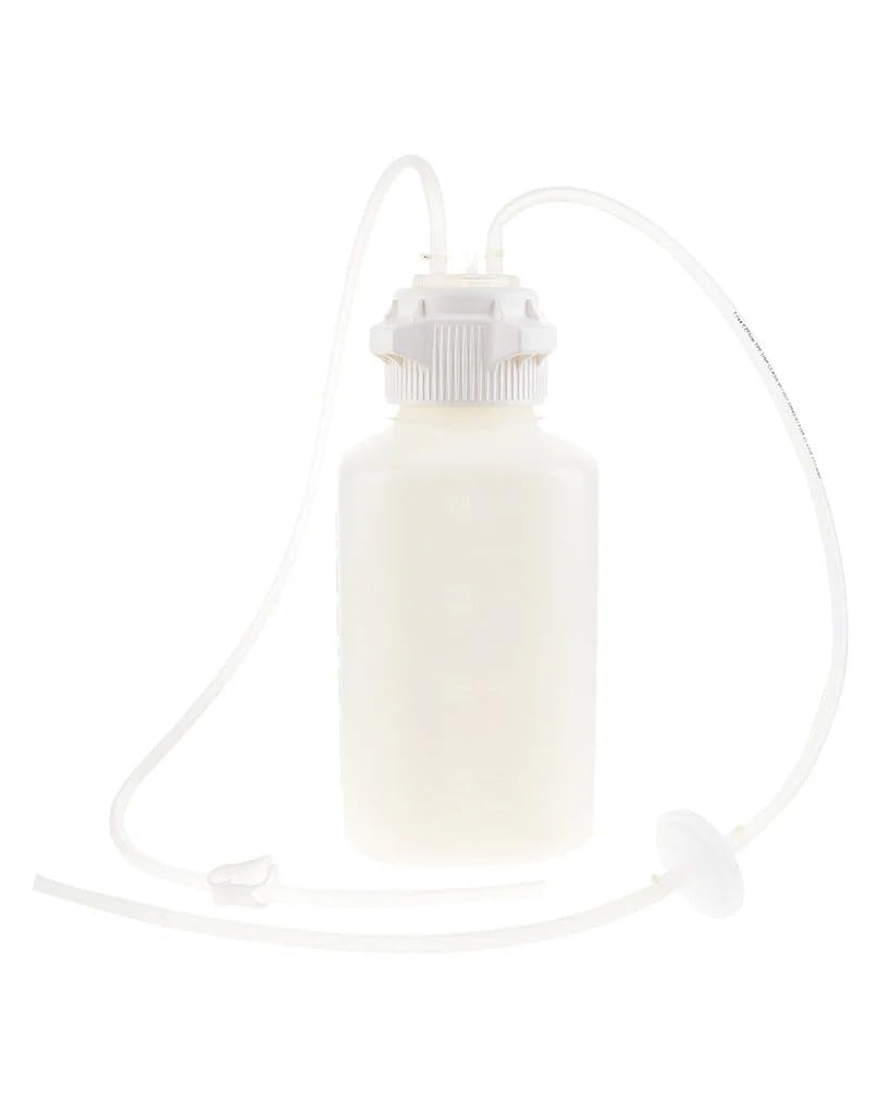 Foxx Life Sciences EZBio Vactrap S Polypropylene (PP) (Autoclavable) 4L No Natural Bin 1/4" ID Tubing, Sterile